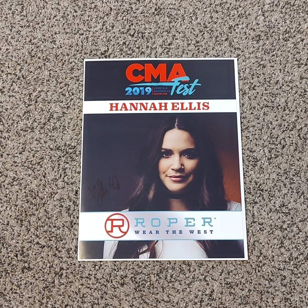 Hannah Ellis Hand Signed Autograph Photo